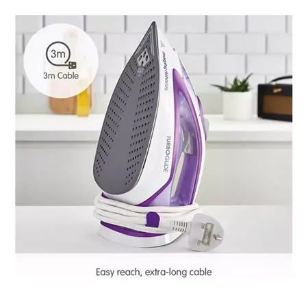 Morphy Richards 302000 TurboGlide Steam Iron - Purple